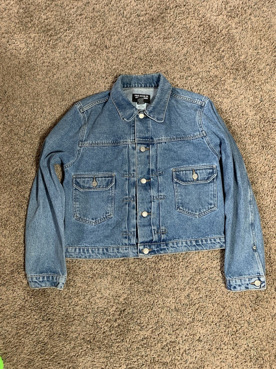 Vintage Polo Jeans Co Ralph Lauren Type 2 Denim Jean Jacket Medium Vintage Polo Jeans Co Ralph Lauren Type 2 Denim Jean Jacket Medium