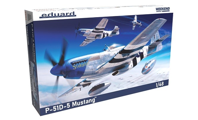 Eduard Plastic Kits 84172 - 1:48 P-51D-5, Weekend Edition - New