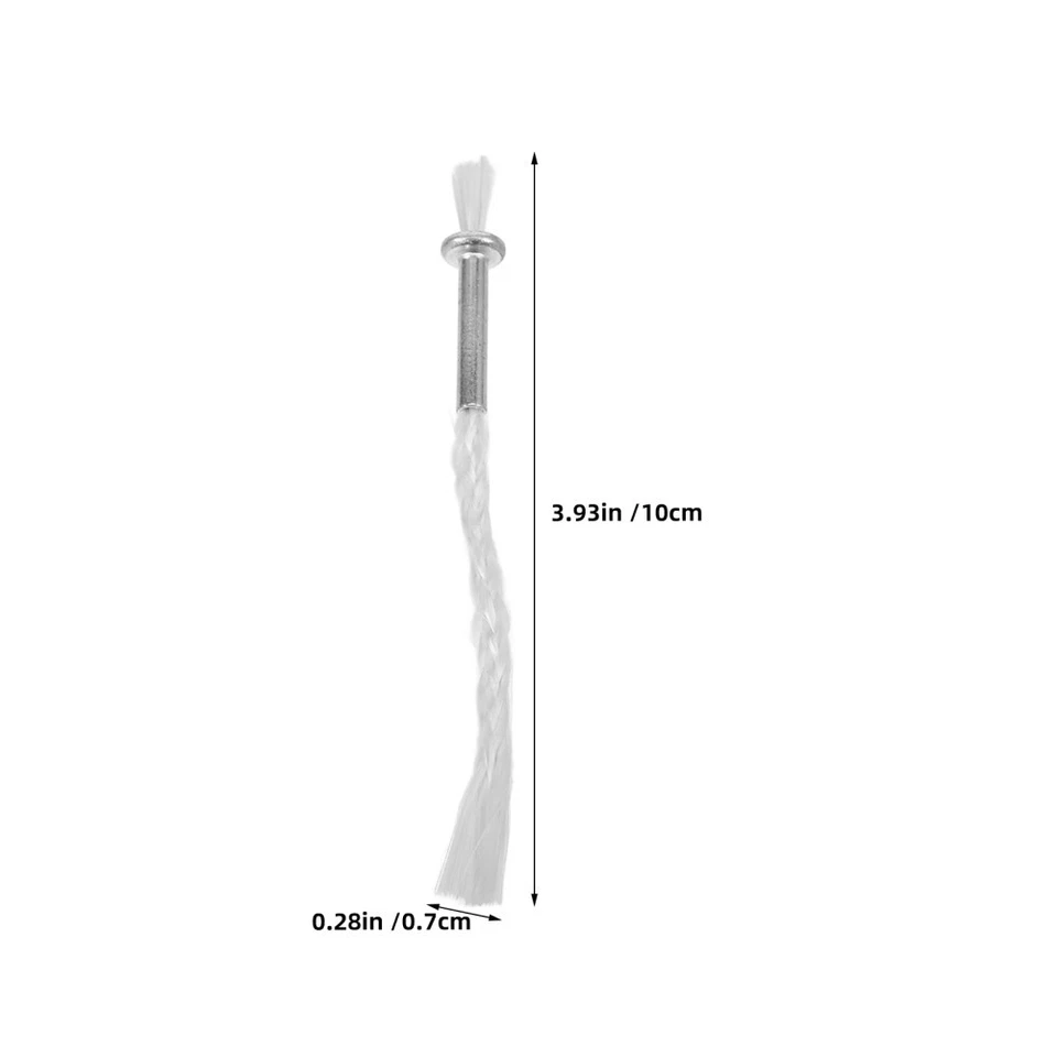 8 Pcs Offering Wicks Hurricane Lamp Replacement Kerosene Lantern - Image 2 of 4