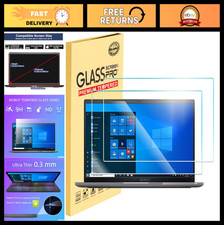 15.6" Laptop Screen Protector Tempered Glass 2-Pack, 9H Hardness, Anti-Fingerpri