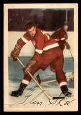 1953 Parkhurst Hockey #48 Glen Skov EX