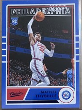 Matisse Thybulle RC 2019-20 Panini Chronicles - Classics #658 Blue Foil /99