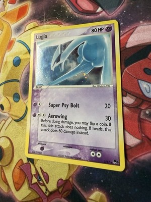 Lugia 2/17 Pokemon TCG EX Pop Series 5 HOLO BLEED ERROR Swirl | eBay