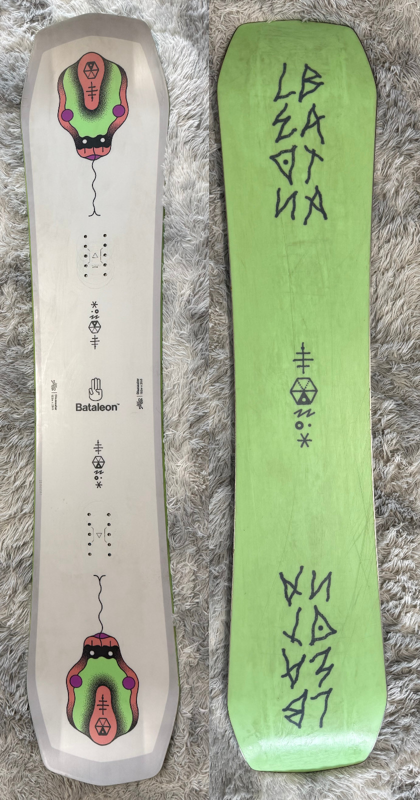 Snowboard Bataleon Disaster 22/23 – 153W – gebraucht – Park/Jib Maschine