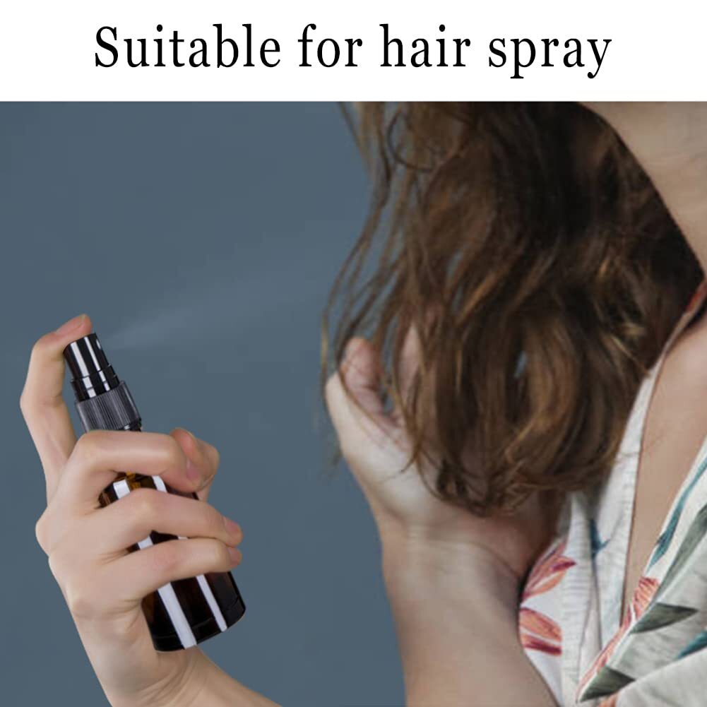 Small Glass Spray Bottles for Oil, Hair, Plants Water Empty Fine Mist Refillable