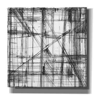 Epic Graffiti 'Intersect II' by Ethan Harper, Giclee Canvas Wall Art,