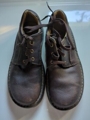 Dr Martens Brown Leather Lace Up Oxford Casual Shoes Men's size W 10  AW004