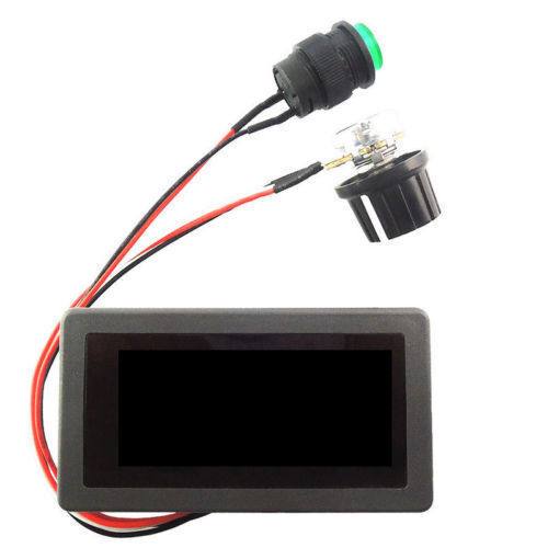 DC 6-30V 12V 24V MAX 8A Motor PWM Speed Controller With Digital Display Switch - Picture 8 of 12
