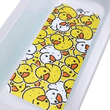 Bathtub Mat Kids Baby Non Slip Shower Mat 40X16 Inch Extra Long Toddler anti Sli