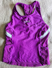 ZOOT Triathlon Tri Top Jersey Womens S Sleeveless Purple Cycling