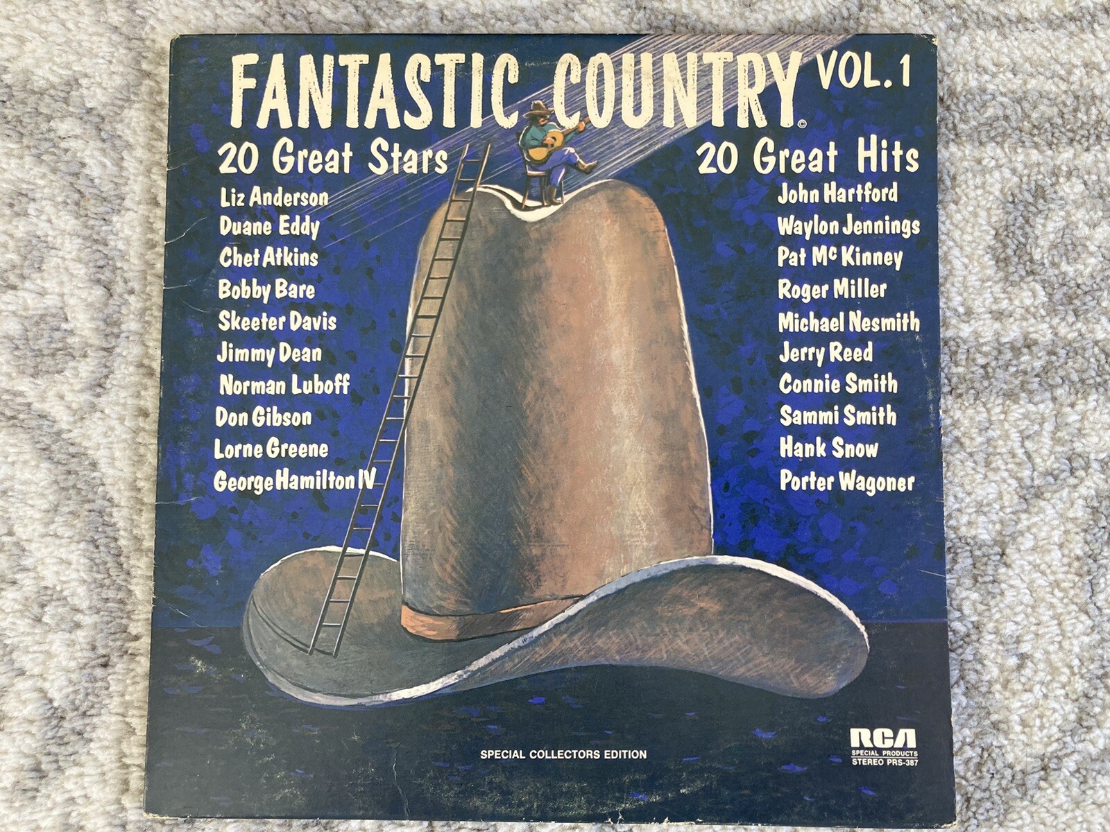 Fantastic Country Vol.1 RCA PRS387 Stereo 20 Stars 20 Hits 1972 Ex NM