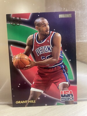 1996 SkyBox USA Detroit Pistons Basketball Card #32 Grant Hill | eBay