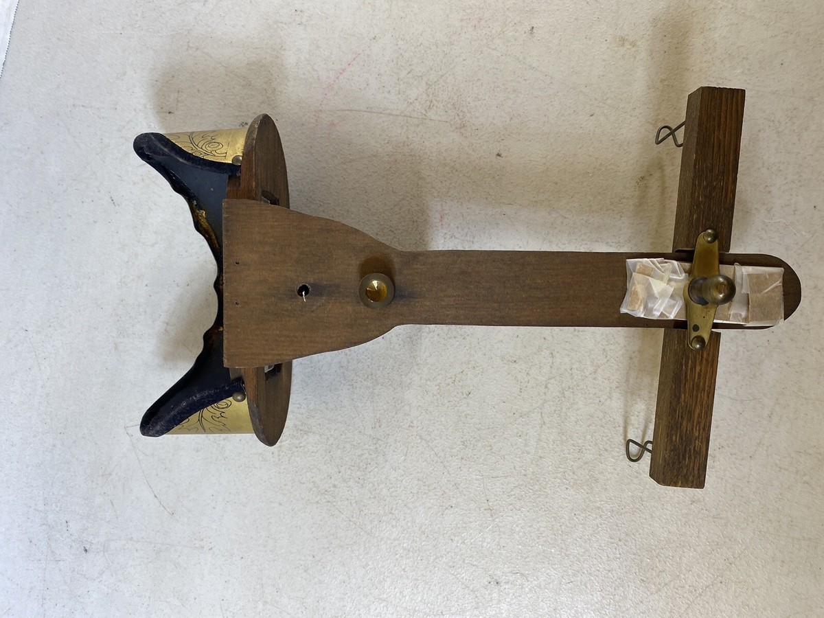 Antique View Master finder stereoscope Viewer Film Photo wood