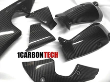 CARBON FIBER AIR INTAKE COVER KIT 6PC 09-2010-2011-2012-2013-2014 YAMAHA YZF R1