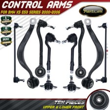 10x Front Lower Control Arm Ball Joint Suspension Kit For BMW E53 X5 Full Set