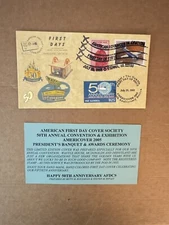 US 2005 FDC +American Advances in Aviation #3916 +AFDC Cachet +Boeing 247 +Dual