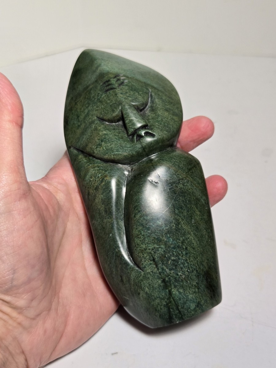 Hand Carved Shona Stone Sculpture African Zimbabwe Art 6