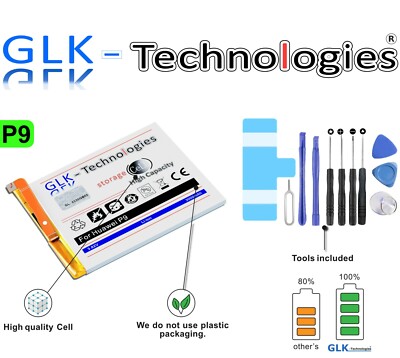 GLK Akku für Huawei P10 Lite P20 Lite P9 P8 Lite 2017 HB366481ECW Battery 2026