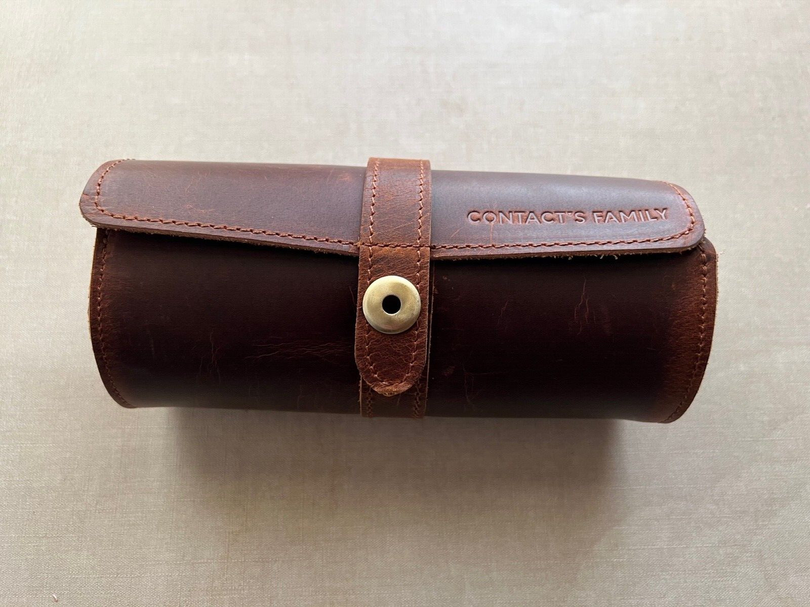 Étui de voyage montre Omega protégeant des chocs avec intérieur en suédine douce
