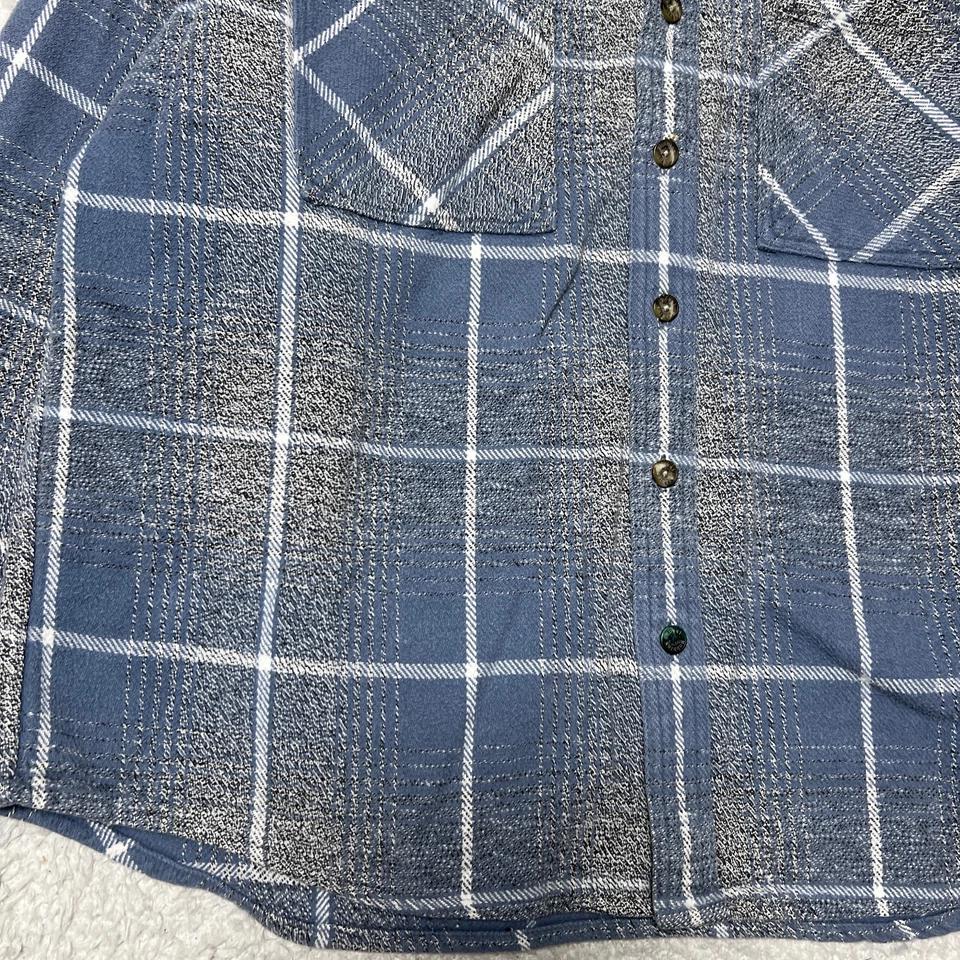 Royal Robbins Camisa Chaqueta Hombre Extra Grande Azul Manta Franela De Colección Foto 3 de 4