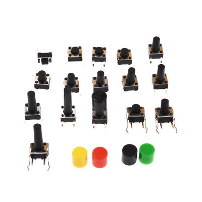 Push Button Micro Switch Tact Switch 3X6X5mm-6X6X17mm 2/4-pin DIPRight Angle new