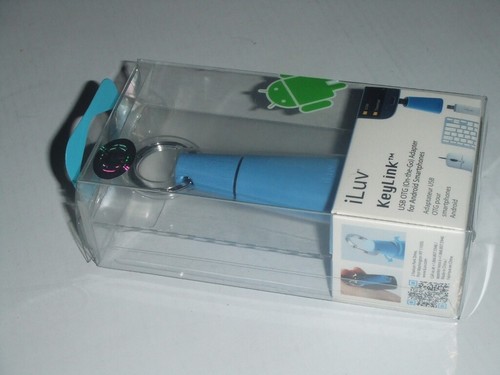KeyLink iLuv iDK10BLU Adaptateur USB On-the-Go OTG Smartphones Android NEUF GALAXY - Photo 3 sur 4
