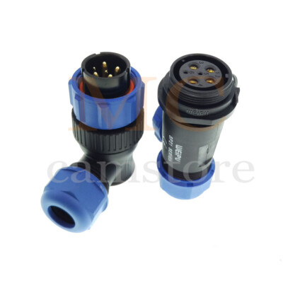WEIPU SP21 6pin Electrical Power Cable Connector,Docking Waterproof IP68 plug