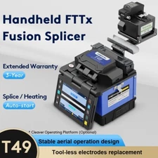 OrienTek T49 Mini Fiber Optic Fusion Splicer with Two Layers Tanks Ship From USA