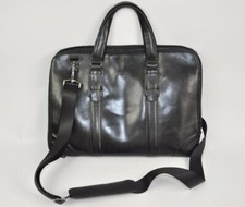 Pierre by Elba Computer Bag Leather Black 16"