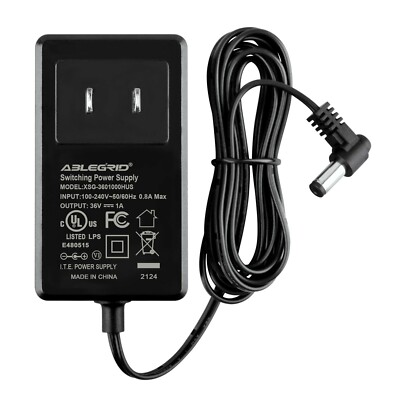 AC/DC Adapter for Model YS35-3601000U 36V CND LED Light Lamp 90200 ...