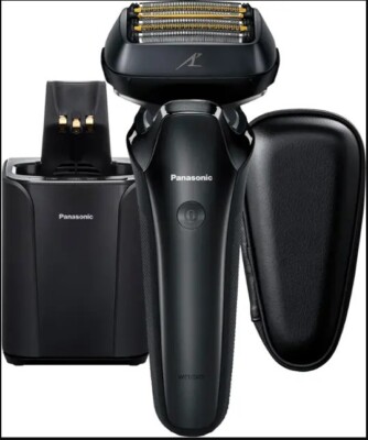 Panasonic Arc6 Six-Blade Wet/Dry Electric Shaver with Cleaning