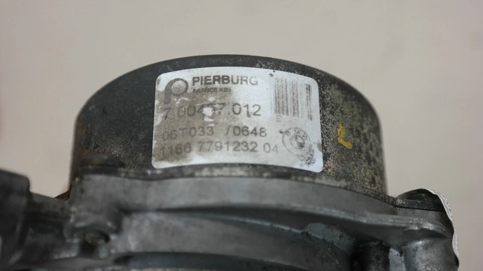 BMW 1 3 5 7 SERIES E60 E61 E65 E87 E90 Diesel Engine brake Vacuum pump 7791232 - Image 3 of 4