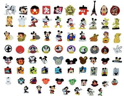 Mickey Mouse Themed 5 Pin Set Walt Disney World Parks Trading Pins Brand New