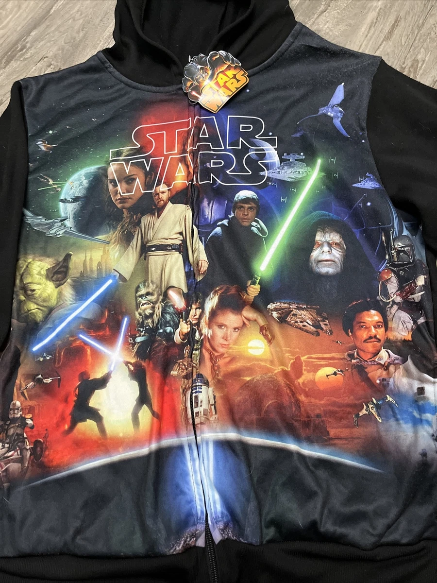 Star wars zip up hoodie mens deals