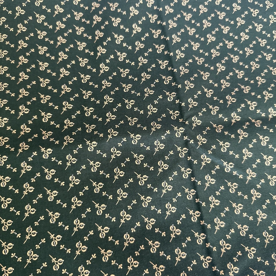 3 YARDS Canterbury Green fabric Country Essentials 45” wide Connecting Threads - Image 4 of 4