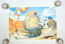 David Blaine Limited /52 Signed Collector Commemorative Poster 27"x38" In Spades