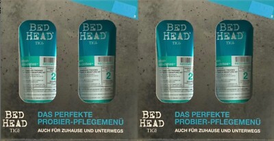 2 x 2 TIGI Bed Head Urban Antidotes Recovery Shampo & Conditioner Reise Set