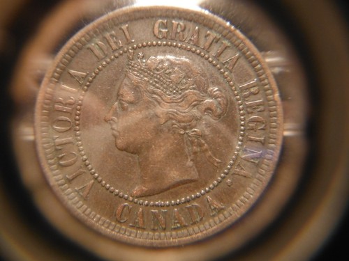 1886 Large One Cent - Obverse # 2 ***** VF - Picture 5 of 14