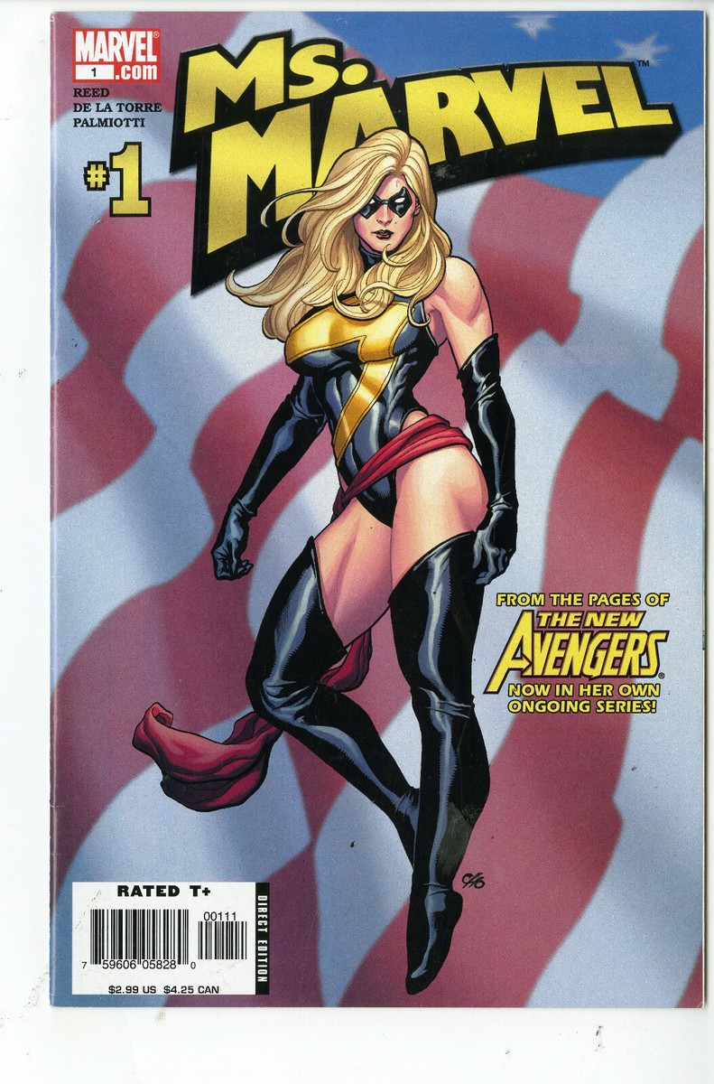 Ms. Marvel #1 First Print 2006 Cho Reed Captain Marvel Carol