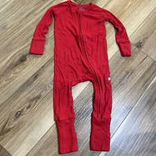 Big Dreams little jammies Baby Bamboo Clothes SZ 6-12M Convertible Ribbed Zippy