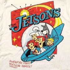New The Jetsons Cartoon T-shirt Cotton Tee For Men Women S-5XL