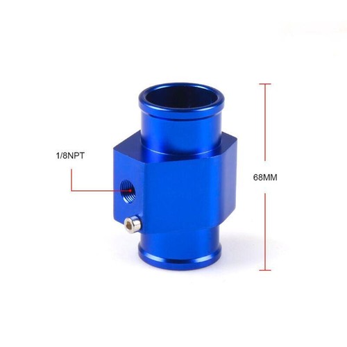 36mm Blue Water Temp Temperature Joint Pipe Sensor Gauge Radiator Hose Adapter - Picture 4 of 6