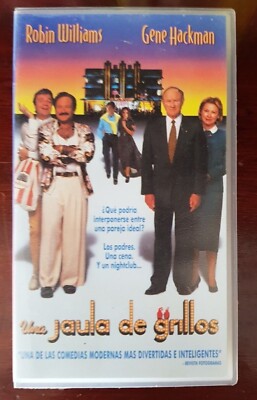 PELICULA VHS TAPE UNA JAULA DE GRILLOS
