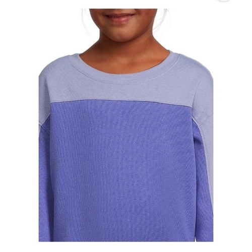 Athletic Works Lilac Mist Fleece Pullover Sweatshirt Girls XXL 18 NWT - Picture 5 of 5