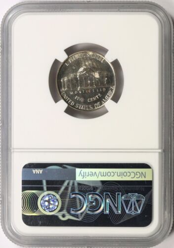 Jefferson Nickel 1954 prueba 5c NGC PF65 - Imagen 2 de 4