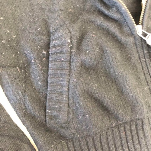 Burberry Blue Label Knit Cardigan black cashmere Nova Check Authentic Women's - Picture 10 of 20