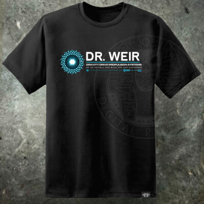 Event Horizon Dr Weir Gravity Drive T-Shirt Sci-Fi Horror 90er Lewis & Clarke