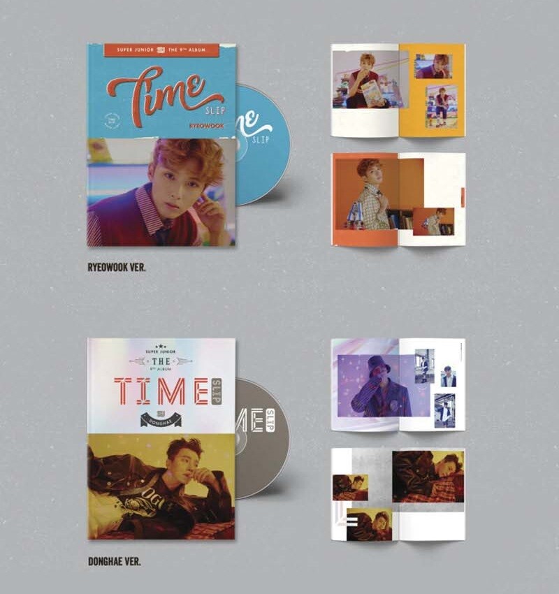 SUPER JUNIOR - SUPER JUNIOR 9集『TIME SLIP 』全種セット Time Slip by Super Junior (CD, 2019) for sale online | eBay