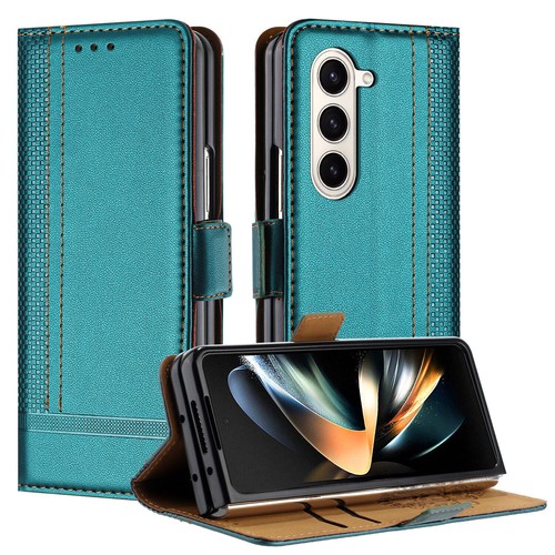 Funda tipo billetera de cuero a prueba de golpes para teléfono Samsung Galaxy Z plegable 6/5/4 - Imagen 34 de 53