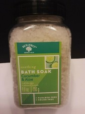 BOLERO of Beverly Hills Cucumber  Aloe Bath Soak 9.8oz NEW Paraben Free
